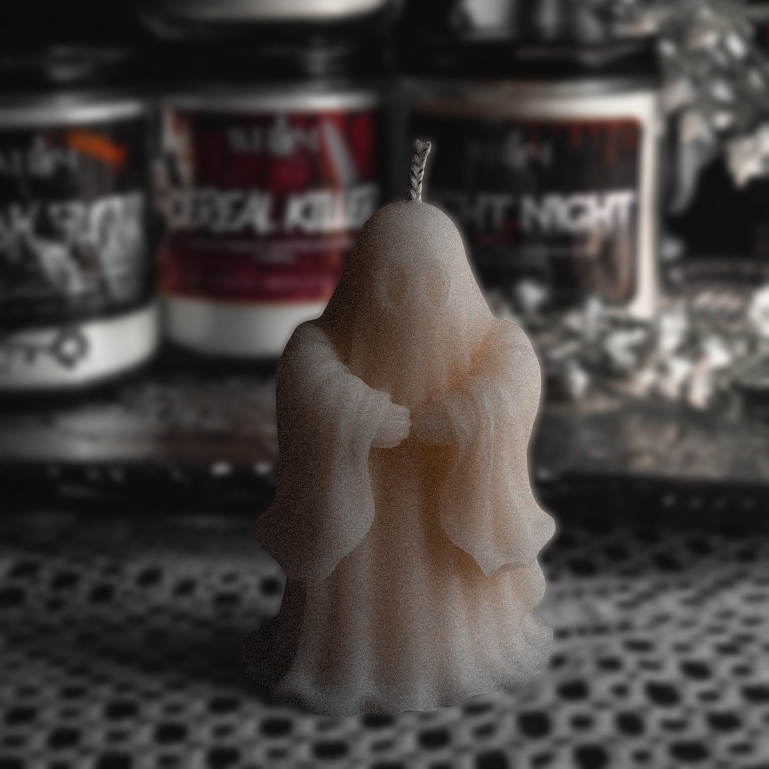 Edgar Ghost Pillar Candle