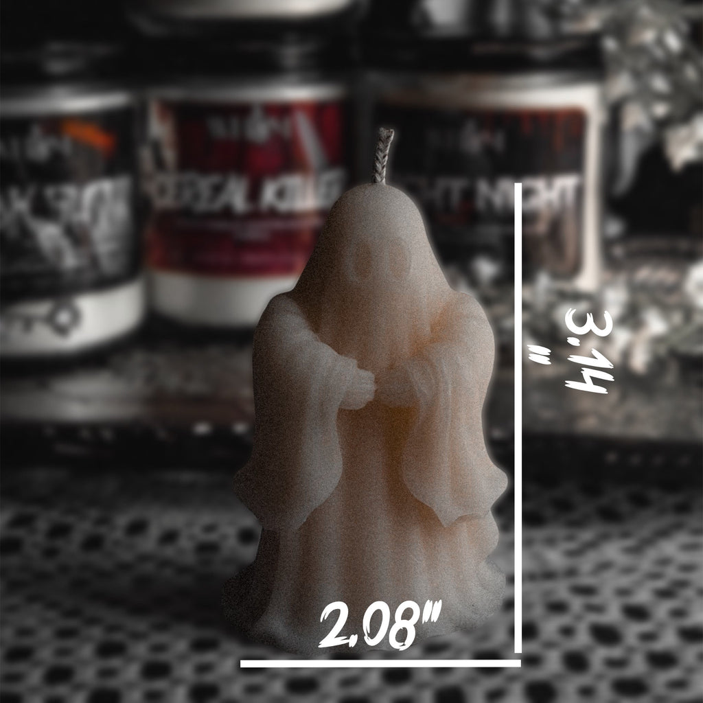 Edgar Ghost Pillar Candle