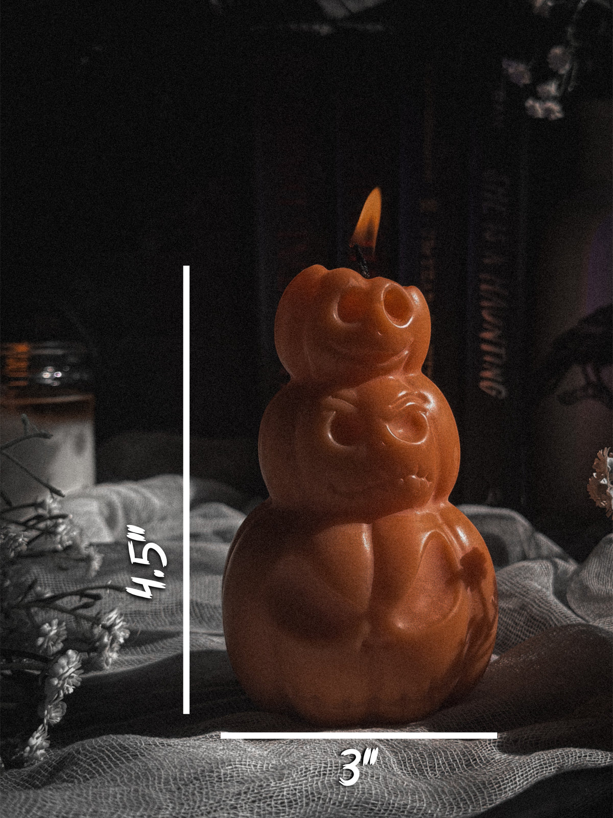 Stack O’ Lantern Pumpkin Pillar